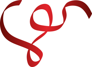 Kırmızı kurdele desenleri, hediye, sevgililer günü kartı, doğum günü.