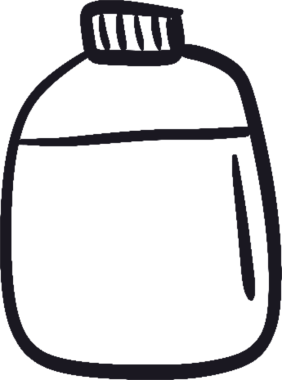 Yiyecek içecek çizimi. Tasarım ögeleri