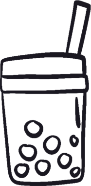 Yiyecek içecek çizimi. Tasarım ögeleri