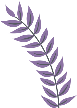 Tropik yapraklar elle çizilmiş tasarım elementleri