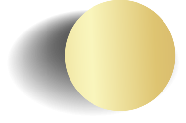 Yuvarlak düğme, altın daire çerçeve ve parlak ışık efektiyle