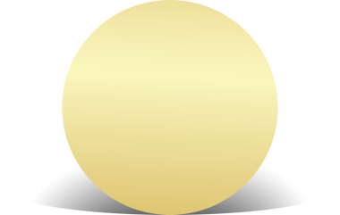 Yuvarlak düğme, altın daire çerçeve ve parlak ışık efektiyle