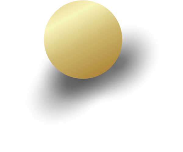 Yuvarlak düğme, altın daire çerçeve ve parlak ışık efektiyle