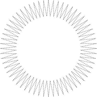 Yıldız çizgi element tasarımı