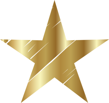 Çeşitli altın yıldızlar. Tasarım için elementler