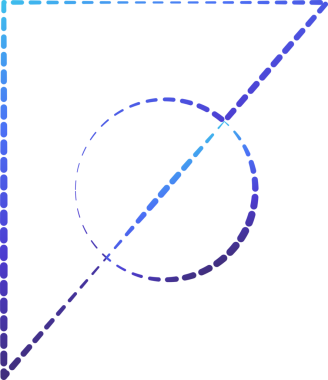 Teknoloji, dijital, siber, web için Geometrik çizgili çizgi şekli ve simge ögesi