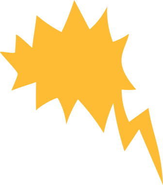 Konuşma kabarcığı renkli öge