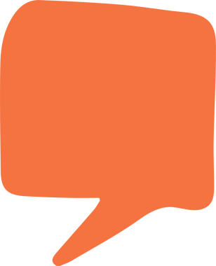 Konuşma kabarcığı renkli öge