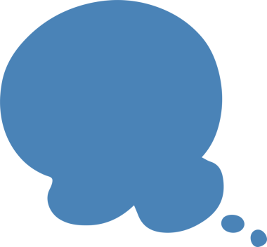 Konuşma kabarcığı renkli öge