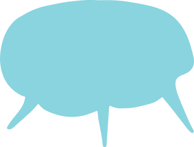 Konuşma kabarcığı renkli öge