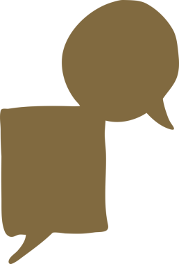 Konuşma kabarcığı renkli öge