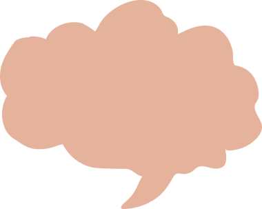 Konuşma kabarcığı renkli öge