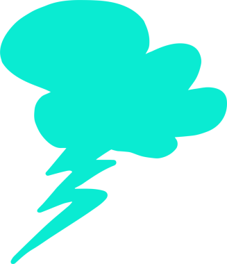 Konuşma kabarcığı renkli öge