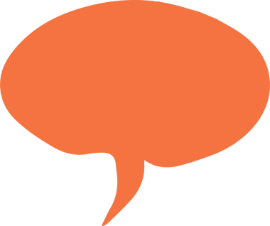 Konuşma kabarcığı renkli öge