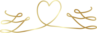 Kalp altın eli çizilmiş ikon, aşk, sevgililer günü, düğün