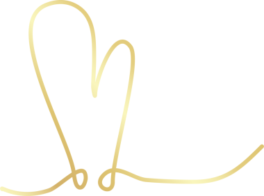 Kalp altın eli çizilmiş ikon, aşk, sevgililer günü, düğün