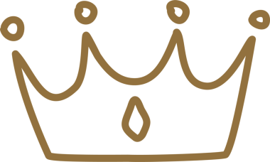 Altın kraliyet tacı Kral ve Kraliçe