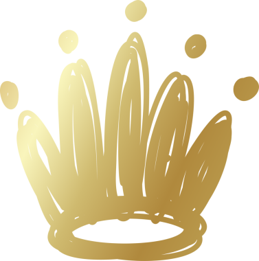 Altın kraliyet tacı Kral ve Kraliçe