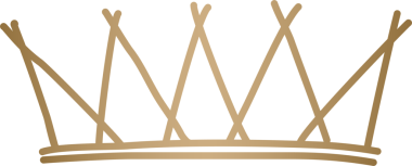 Altın kraliyet tacı Kral ve Kraliçe