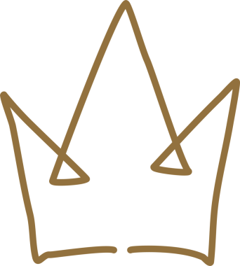 Altın kraliyet tacı Kral ve Kraliçe