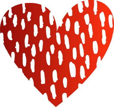 Aşk, düğün, sevgililer günü için kırmızı kalpler.