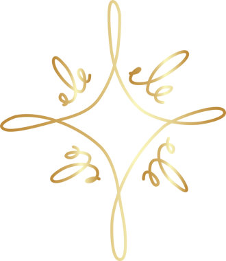 Altın yıldız ikonu. El çizimi biçimi