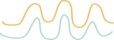 Çizgi karalama dekorasyonu ögesi