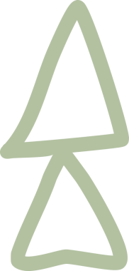 Çizgi karalama dekorasyonu ögesi