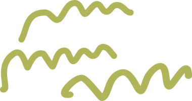 Çizgi karalama dekorasyonu ögesi