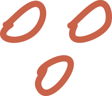 Çizgi karalama dekorasyonu ögesi