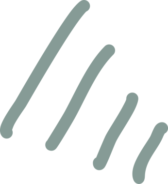 Çizgi karalama dekorasyonu ögesi