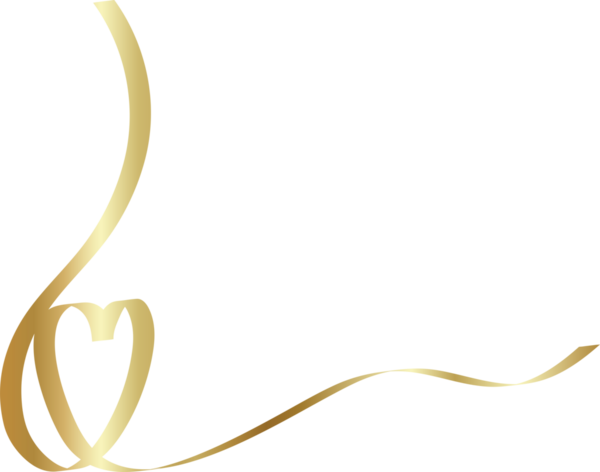 Kalp altın kurdeleler, aşk, sevgililer günü, kutlama