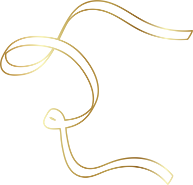 Altın kurdele çizgisi parlak gradyan, parti, bayram, etkinlik