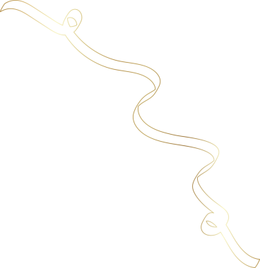 altın kurdele çizgisi elementi