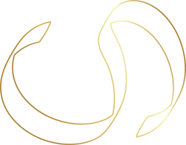 Altın kurdele çizgisi parlak gradyan, parti, bayram, etkinlik