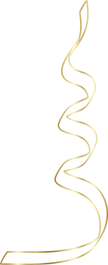 Altın kurdele çizgisi parlak gradyan, parti, bayram, etkinlik