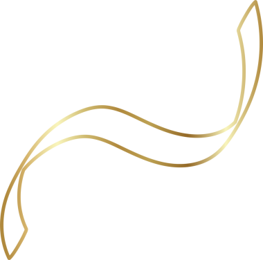 Altın kurdele çizgisi parlak gradyan, parti, bayram, etkinlik