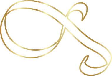 Altın kurdele çizgisi parlak gradyan, parti, bayram, etkinlik