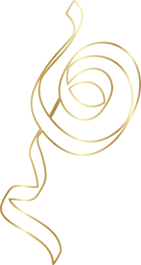 Altın kurdele çizgisi parlak gradyan, parti, bayram, etkinlik