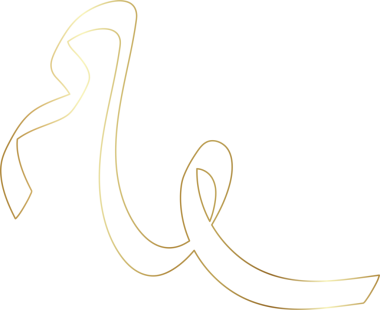 Altın kurdele çizgisi parlak gradyan, parti, bayram, etkinlik