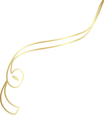 Altın kurdele çizgisi parlak gradyan, parti, bayram, etkinlik