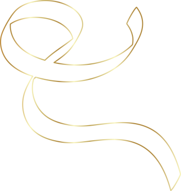 Altın kurdele çizgisi parlak gradyan, parti, bayram, etkinlik