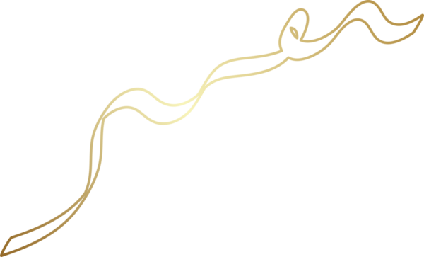 Altın kurdele çizgisi parlak gradyan, parti, bayram, etkinlik