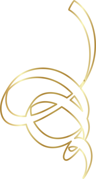 Altın kurdele çizgisi parlak gradyan, parti, bayram, etkinlik