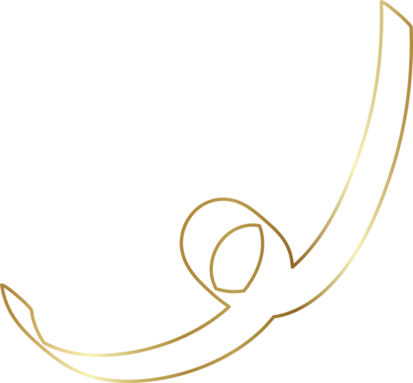 Altın kurdele çizgisi parlak gradyan, parti, bayram, etkinlik