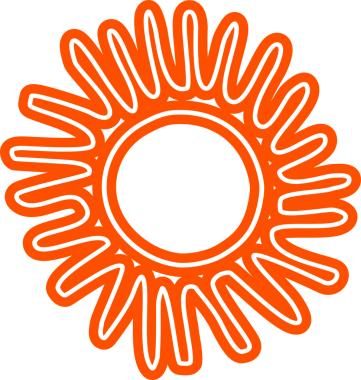 Güneş sembolleri el çizimi, güneş ışığı, gün batımı, güneş ışığı