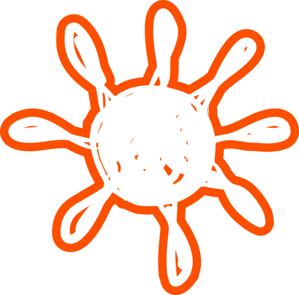 Güneş sembolleri el çizimi, güneş ışığı, gün batımı, güneş ışığı