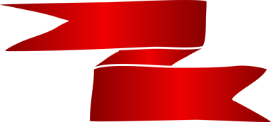 Kırmızı fiyat etiketi kurdele ve afiş