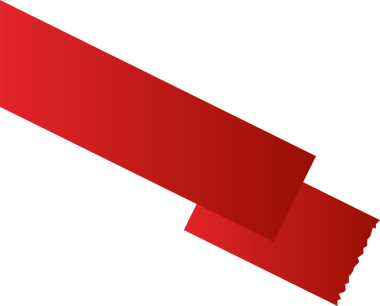 Kırmızı fiyat etiketi kurdele ve afiş