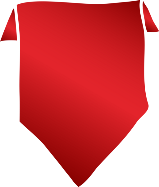 Kırmızı fiyat etiketi kurdele ve afiş